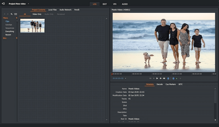 Create your simple videos with Lightworks on Windows 11 for free