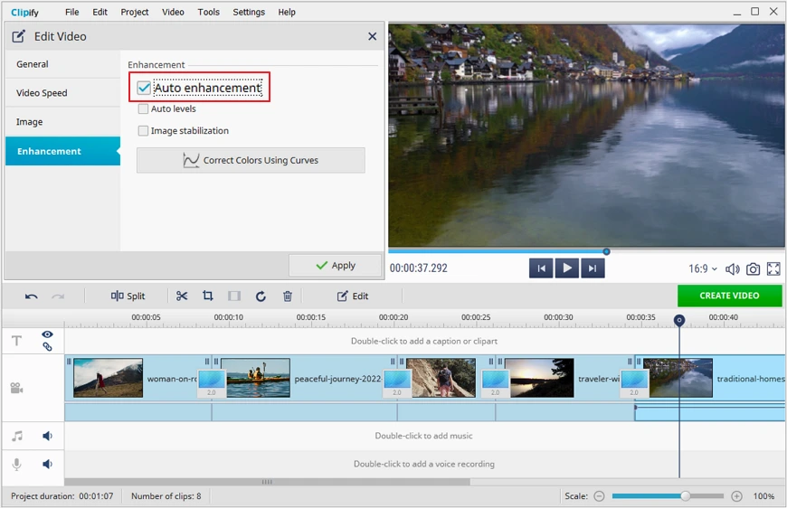 Edit your WebM video automatically