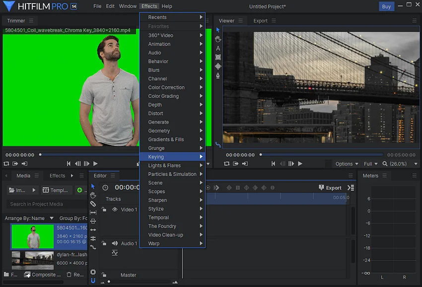 HitFilm Pro video editor