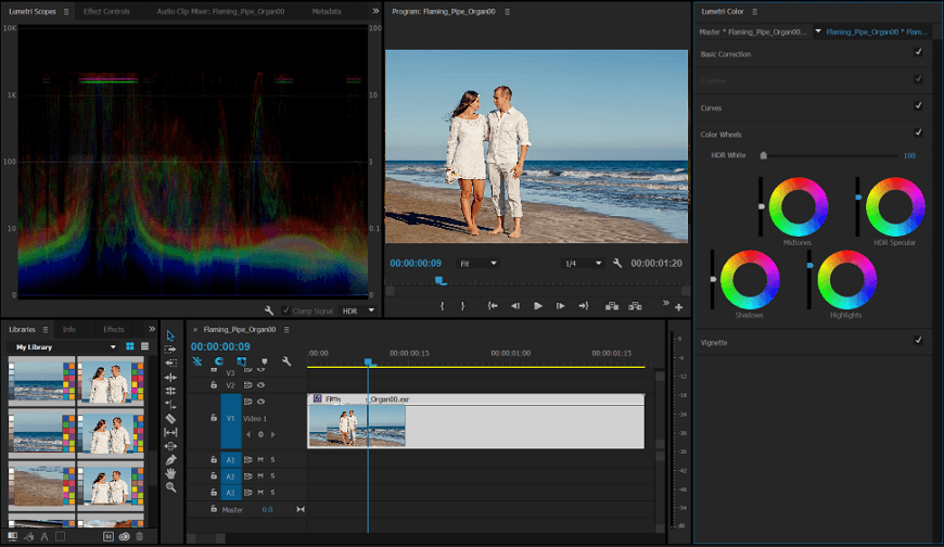 Use Adobe Premiere Pro to fix your video