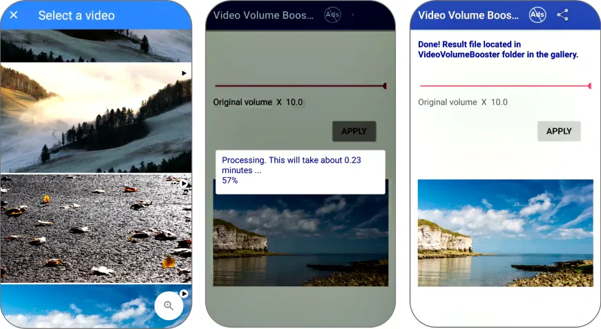 Boostez le volume des vidéos sur un appareil Android