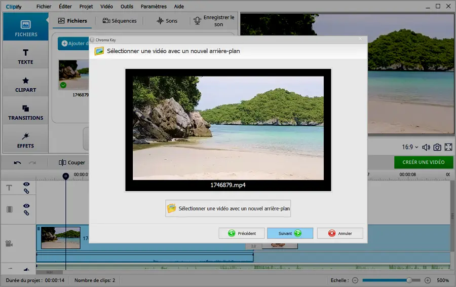 Chargez vos vidéos