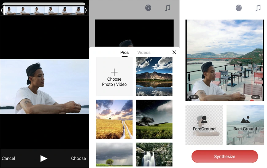 Personnalisez l'arrière-plan de votre vidéo sur un iPhone