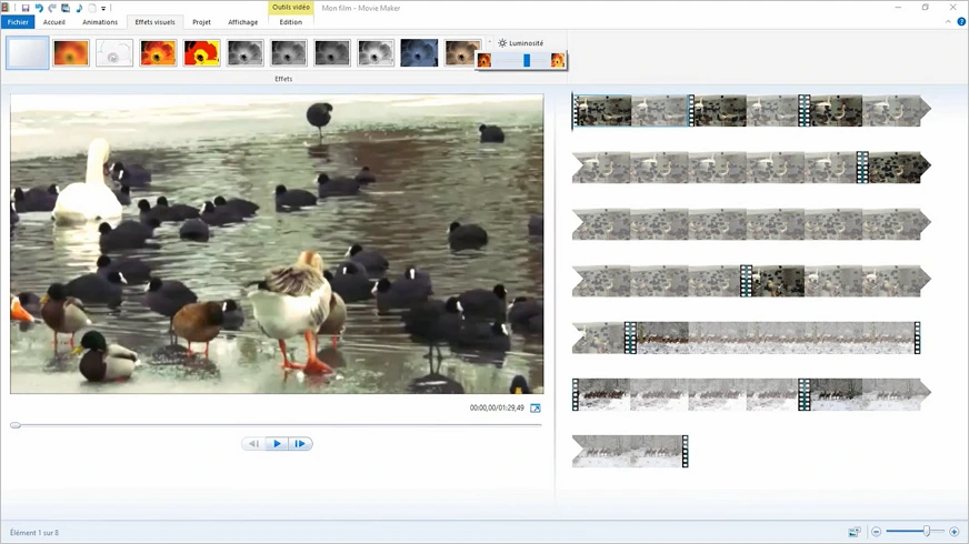 Comment éclaircir une vidéo avec Windows Movie Maker
