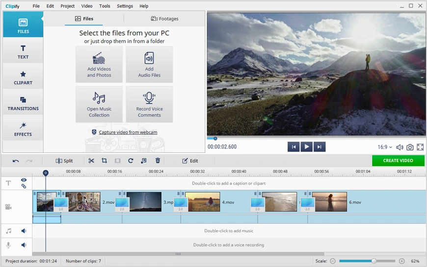 Add your videos and organize them the way you want