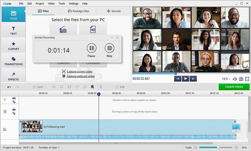 Clipify - a feature-packed Webex recorder