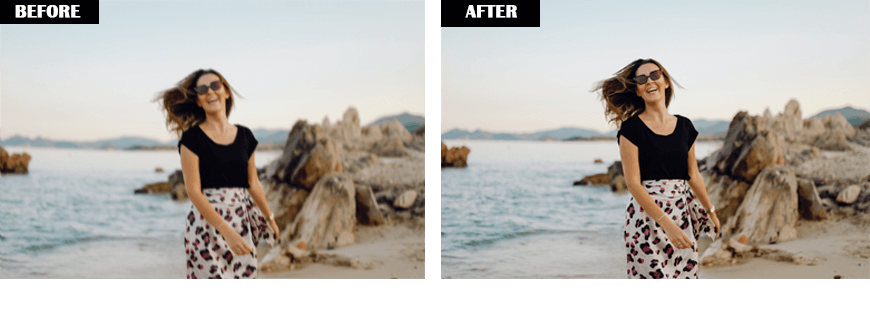 Stabilized video VS shaky video