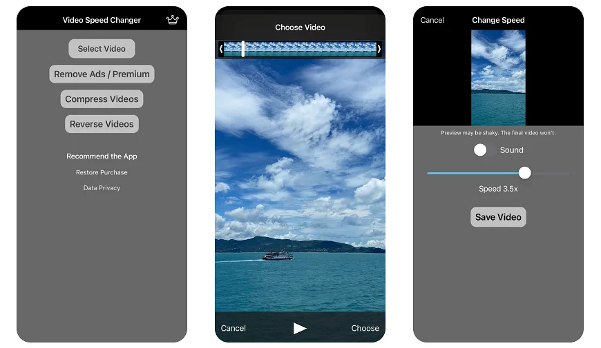 Making a timelapse on iPhone with a third-party app