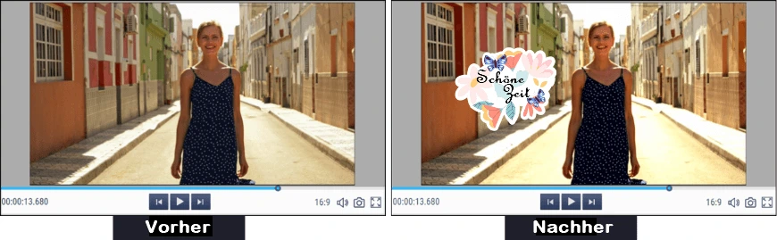 MP4-Videos bearbeiten - vorher und nachher